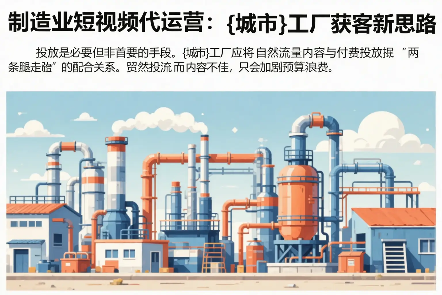 制造业短视频代运营：贵港工厂获客新思路