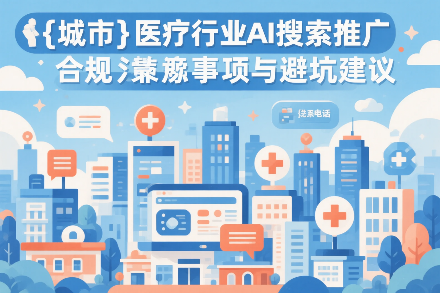 贵港医疗行业AI搜索推广合规注意事项与避坑建议