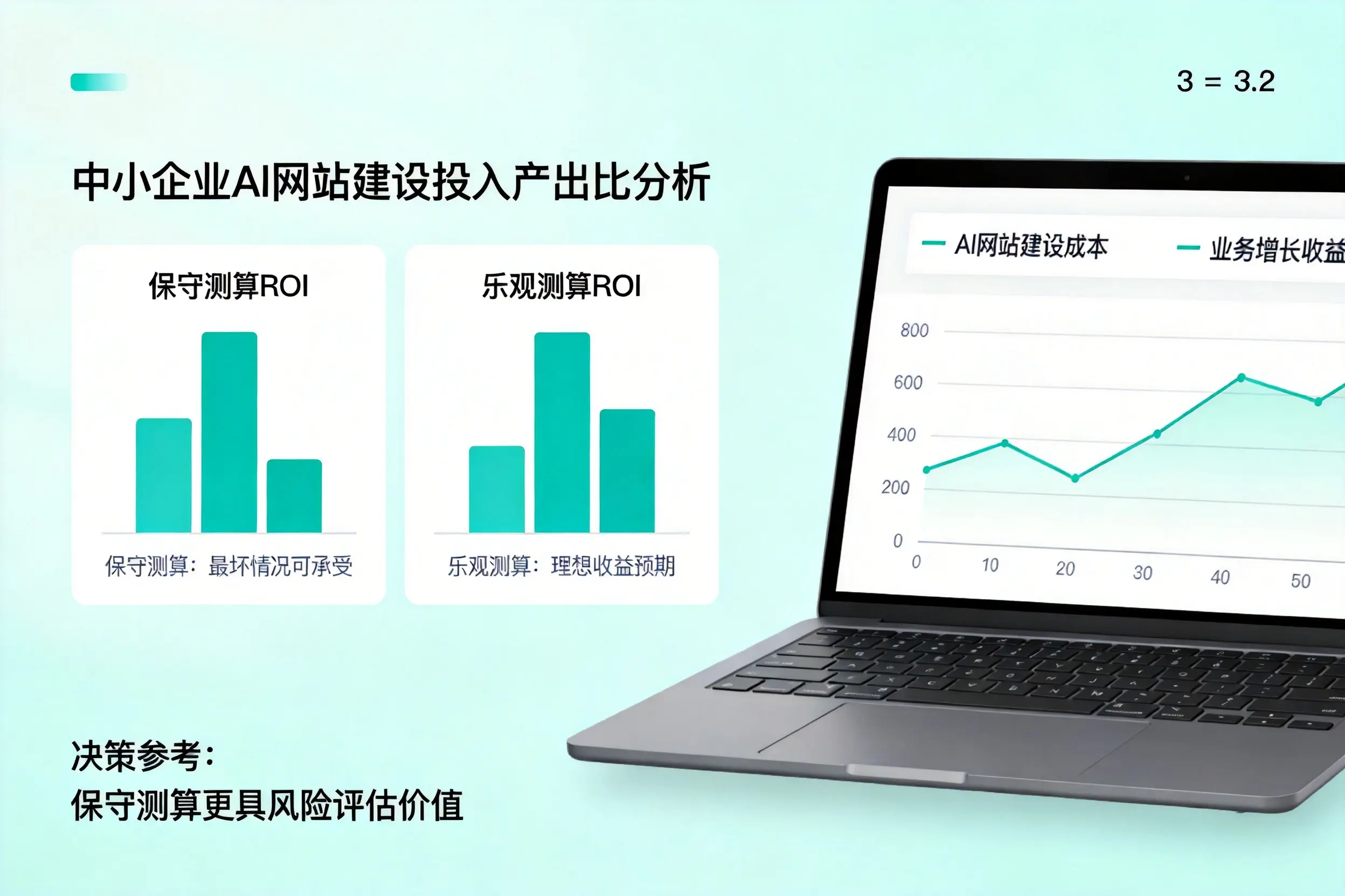 贵港中小企业AI网站建设投入产出比怎么算？先看这份分析