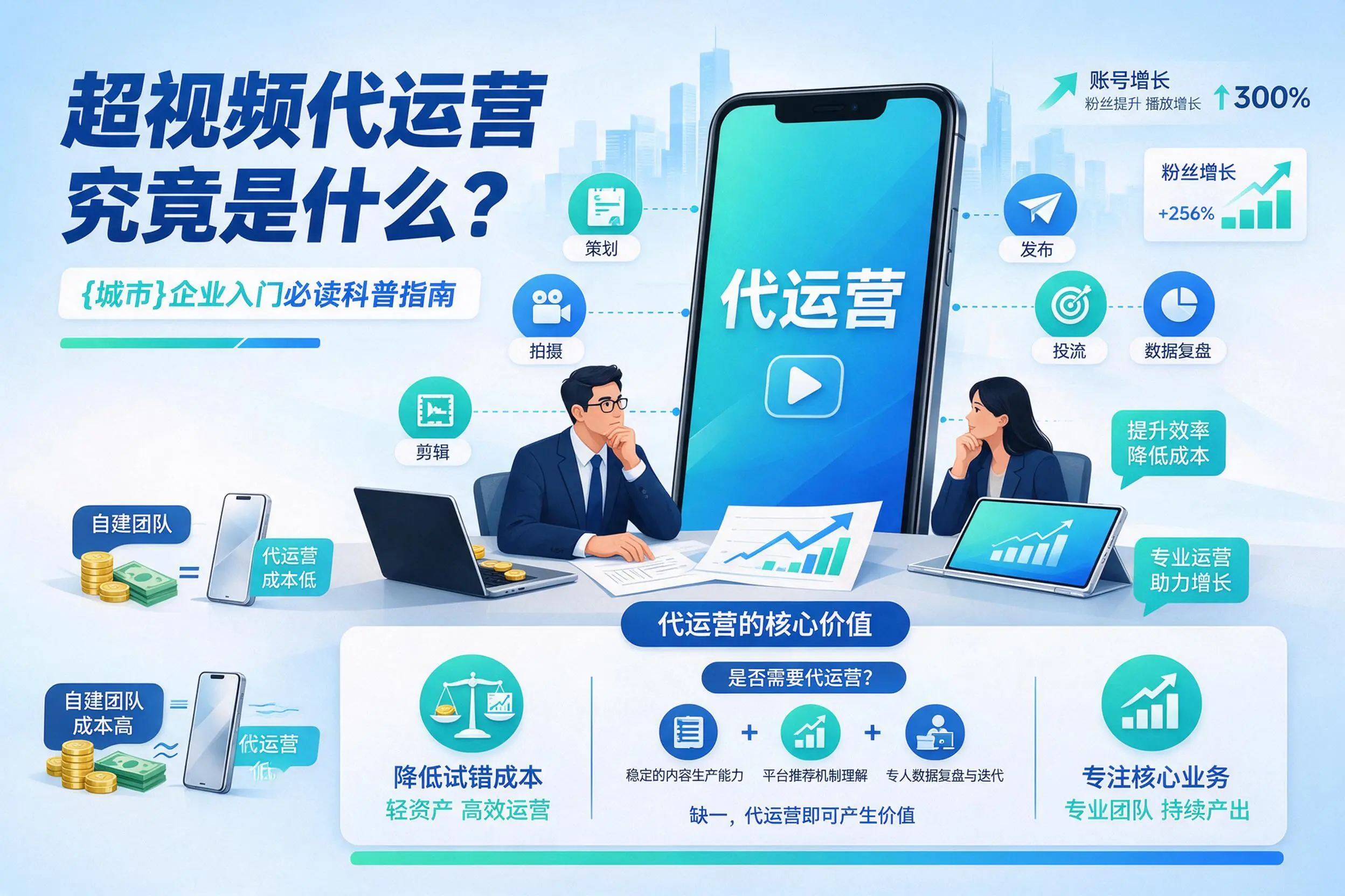 短视频代运营究竟是什么？贵港企业入门必读科普指南