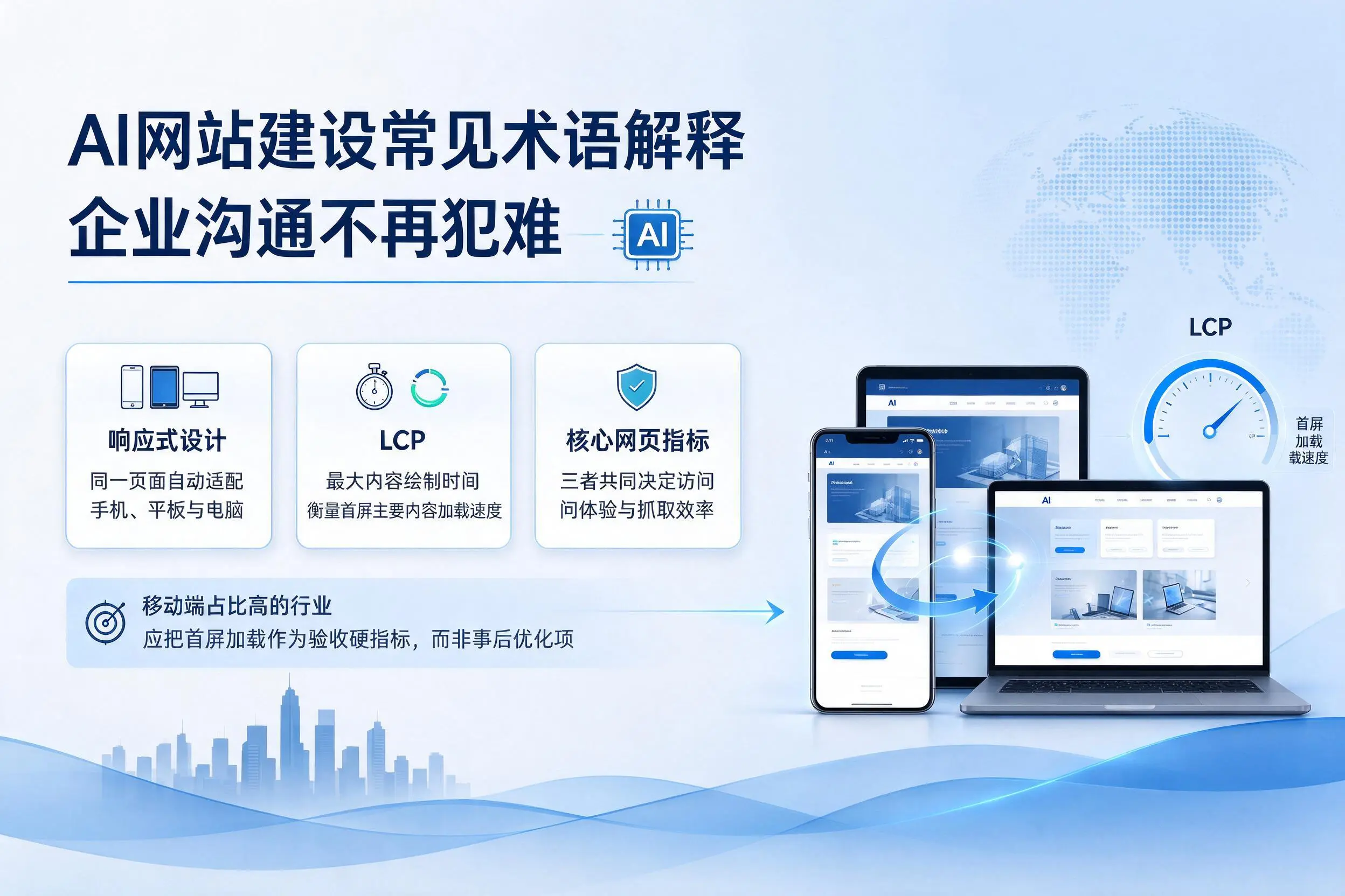 AI网站建设常见术语解释,贵港企业沟通不再犯难
